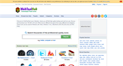 Desktop Screenshot of icons.webtoolhub.com