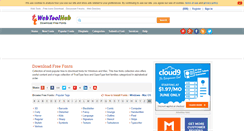 Desktop Screenshot of fonts.webtoolhub.com